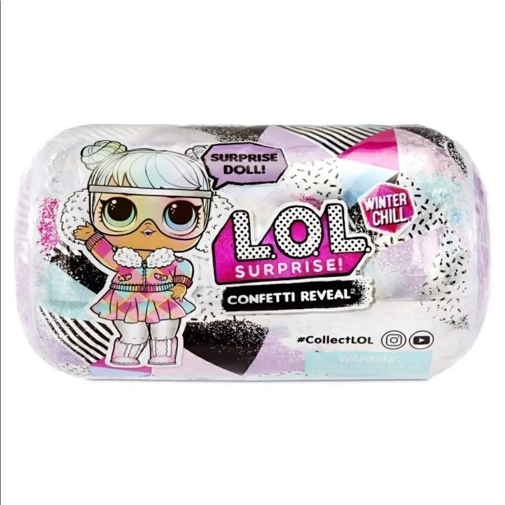 NEW! LOL SURPRISE Winter Chill Surprise Doll Includes 15 Surprises Colle…